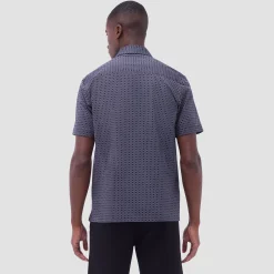 Milo Geometric Hexagon OoohCotton Short-Sleeve Shirt