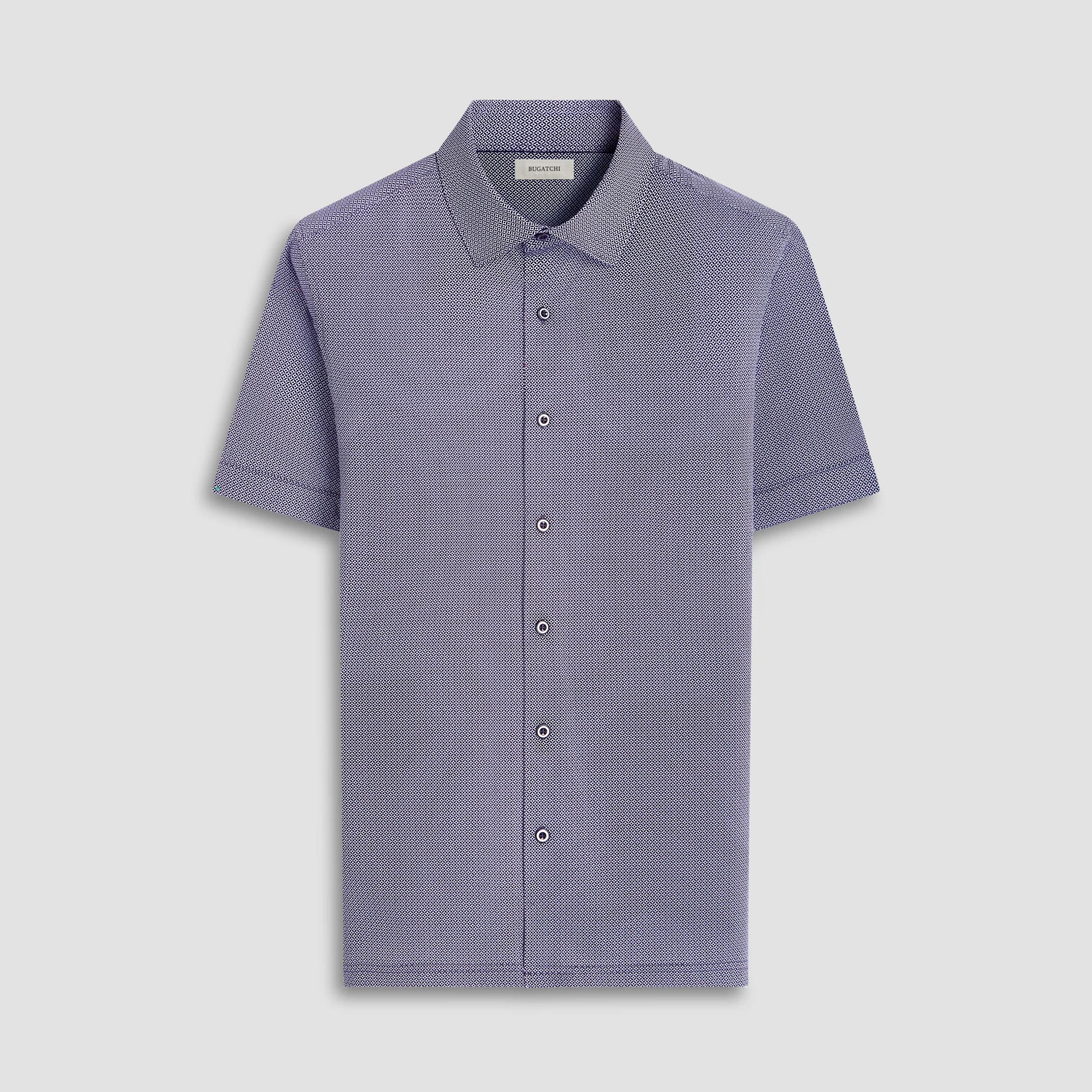 Milo Geometric OoohCotton Short-Sleeve Shirt