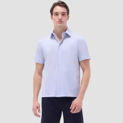 Milo Geometric OoohCotton Short-Sleeve Shirt