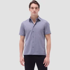 Milo Geometric OoohCotton Short-Sleeve Shirt