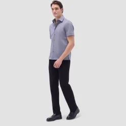 Milo Geometric OoohCotton Short-Sleeve Shirt