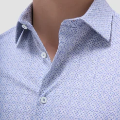 Milo Geometric OoohCotton Short-Sleeve Shirt