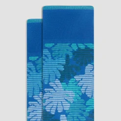 Monstera Leaf Mid-Calf Socks