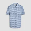 Myron Double-Sided Palm Tree & Guitar OoohCotton Short-Sleeve Shirt