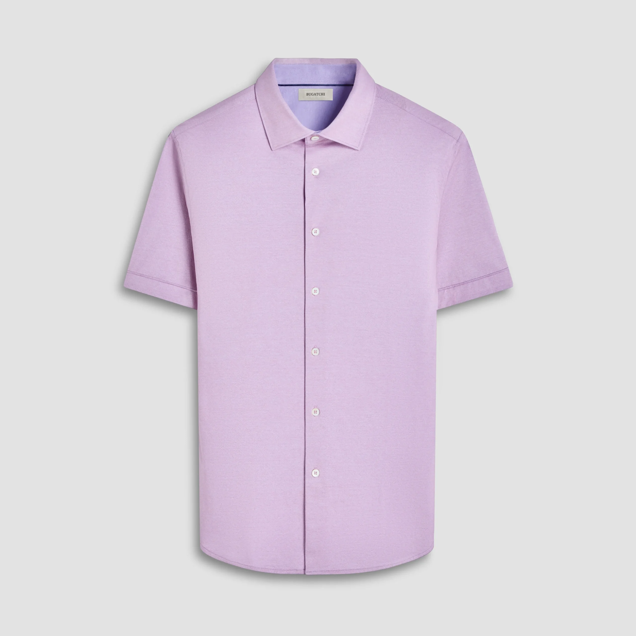 Myron Double-Sided Solid OoohCotton Short-Sleeve Shirt