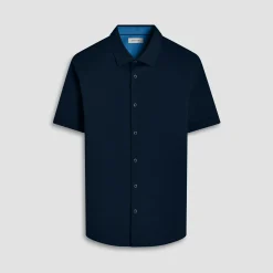 Myron Double-Sided Solid OoohCotton Short-Sleeve Shirt
