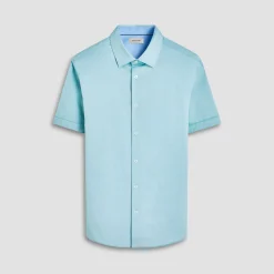 Myron Double-Sided Solid OoohCotton Short-Sleeve Shirt