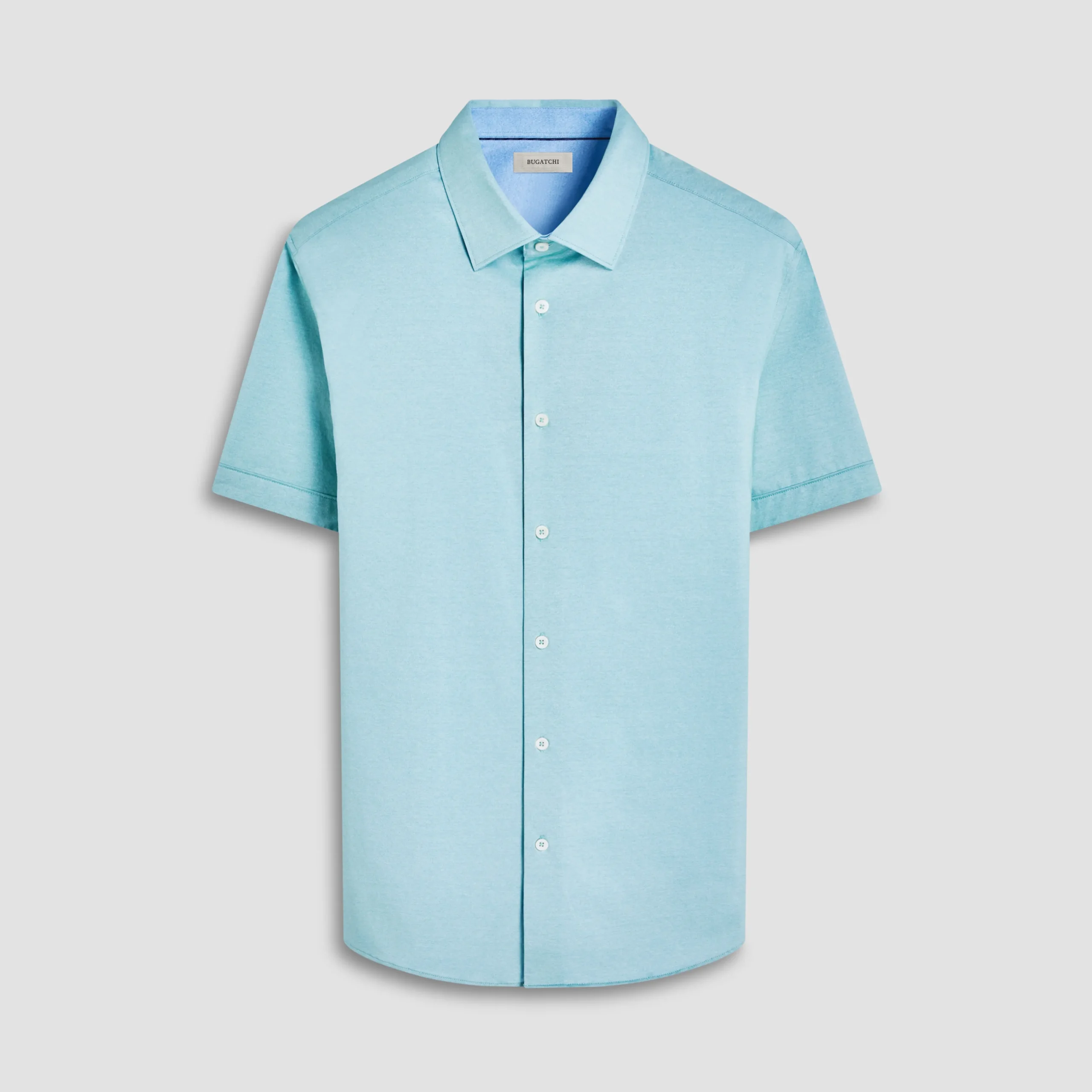 Myron Double-Sided Solid OoohCotton Short-Sleeve Shirt