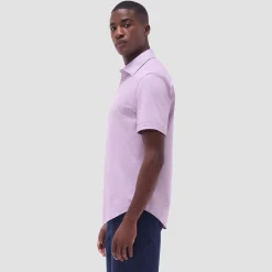 Myron Double-Sided Solid OoohCotton Short-Sleeve Shirt