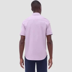Myron Double-Sided Solid OoohCotton Short-Sleeve Shirt