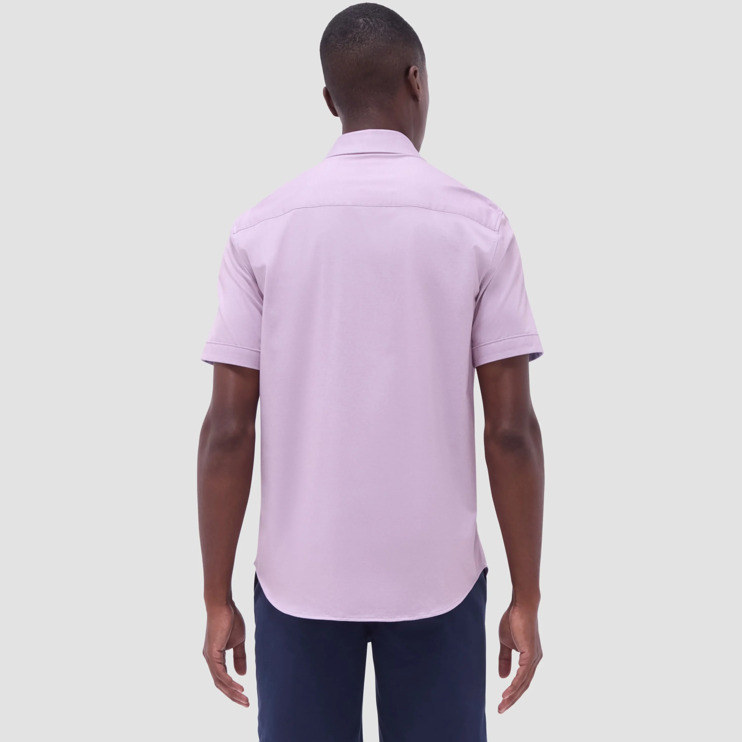 Myron Double-Sided Solid OoohCotton Short-Sleeve Shirt