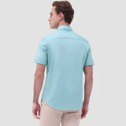 Myron Double-Sided Solid OoohCotton Short-Sleeve Shirt