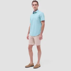 Myron Double-Sided Solid OoohCotton Short-Sleeve Shirt