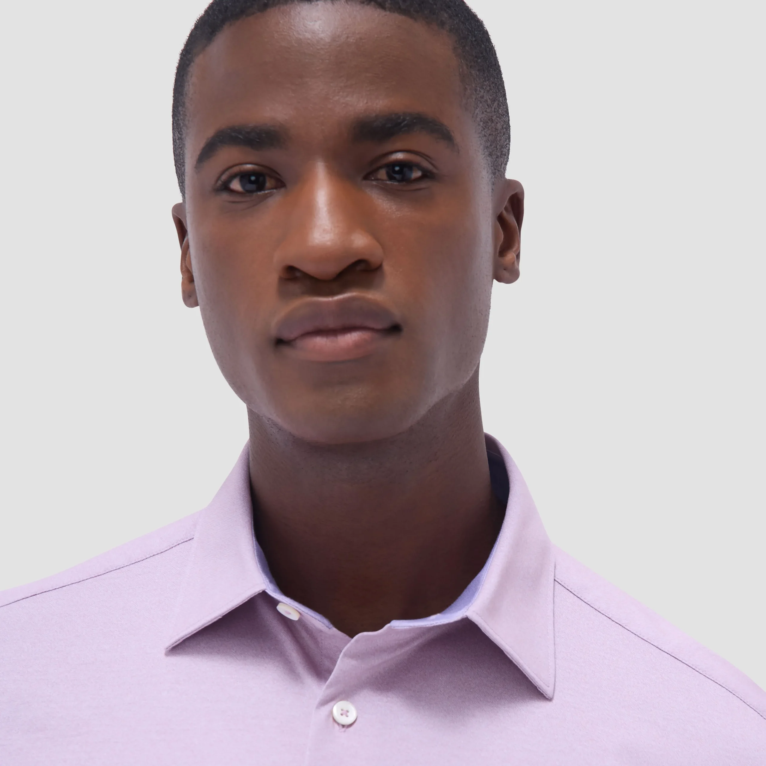Myron Double-Sided Solid OoohCotton Short-Sleeve Shirt