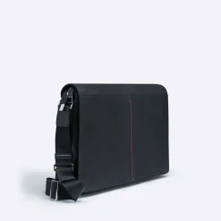 Napa Leather Messenger Bag