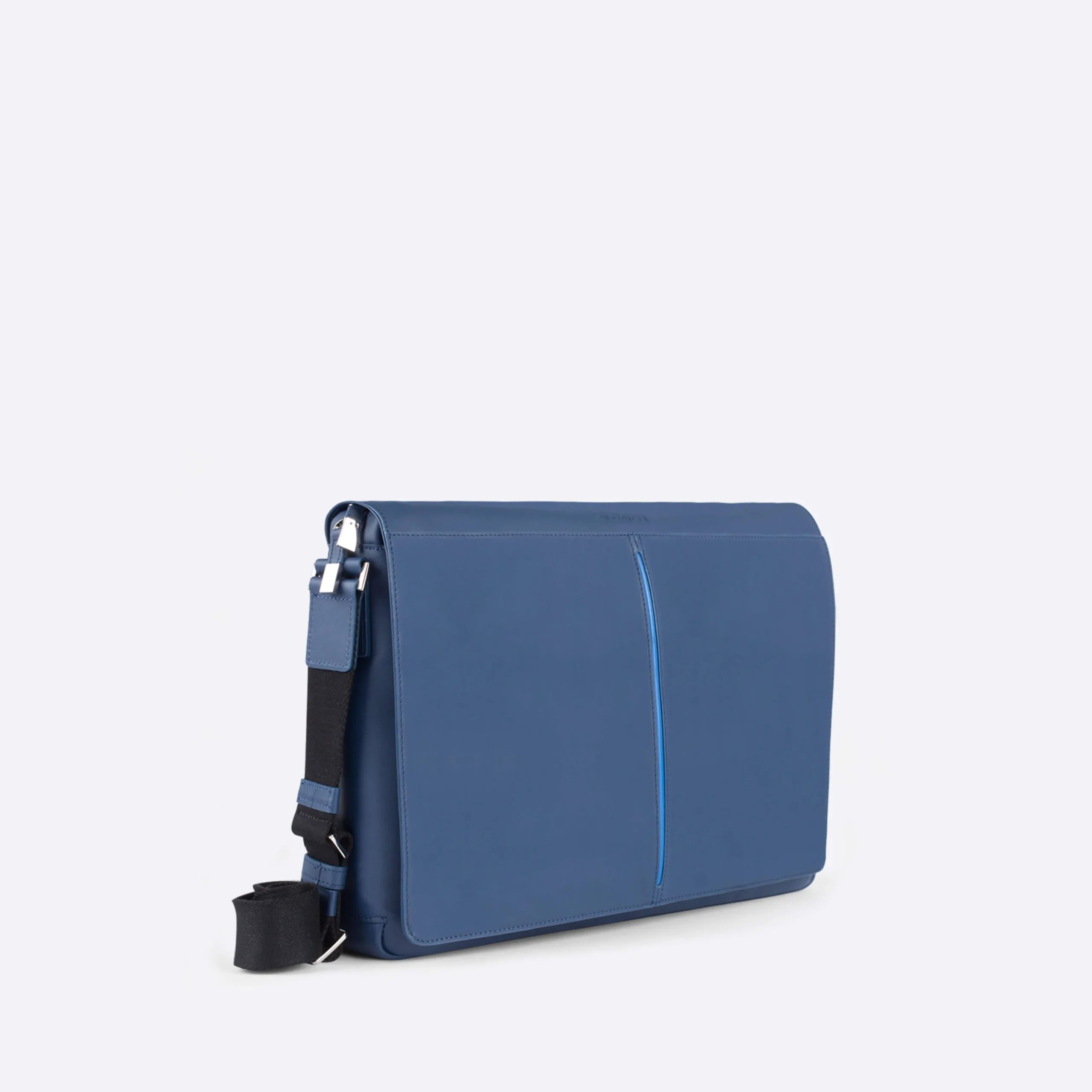 Napa Leather Messenger Bag