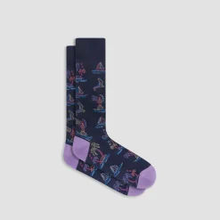 Nautical Mid-Calf Socks