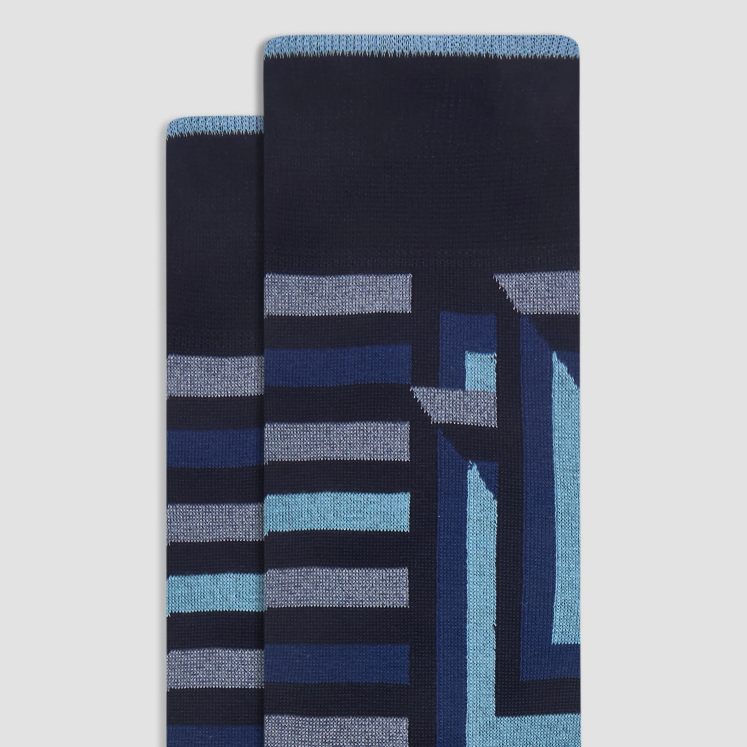 Op-Art Mid-Calf Socks