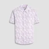 Orson Abstract Seersucker Short-Sleeve Shirt