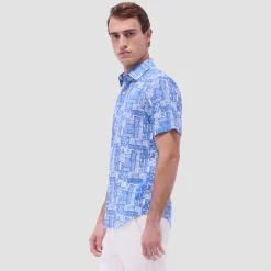 Orson Abstract Short-Sleeve Shirt
