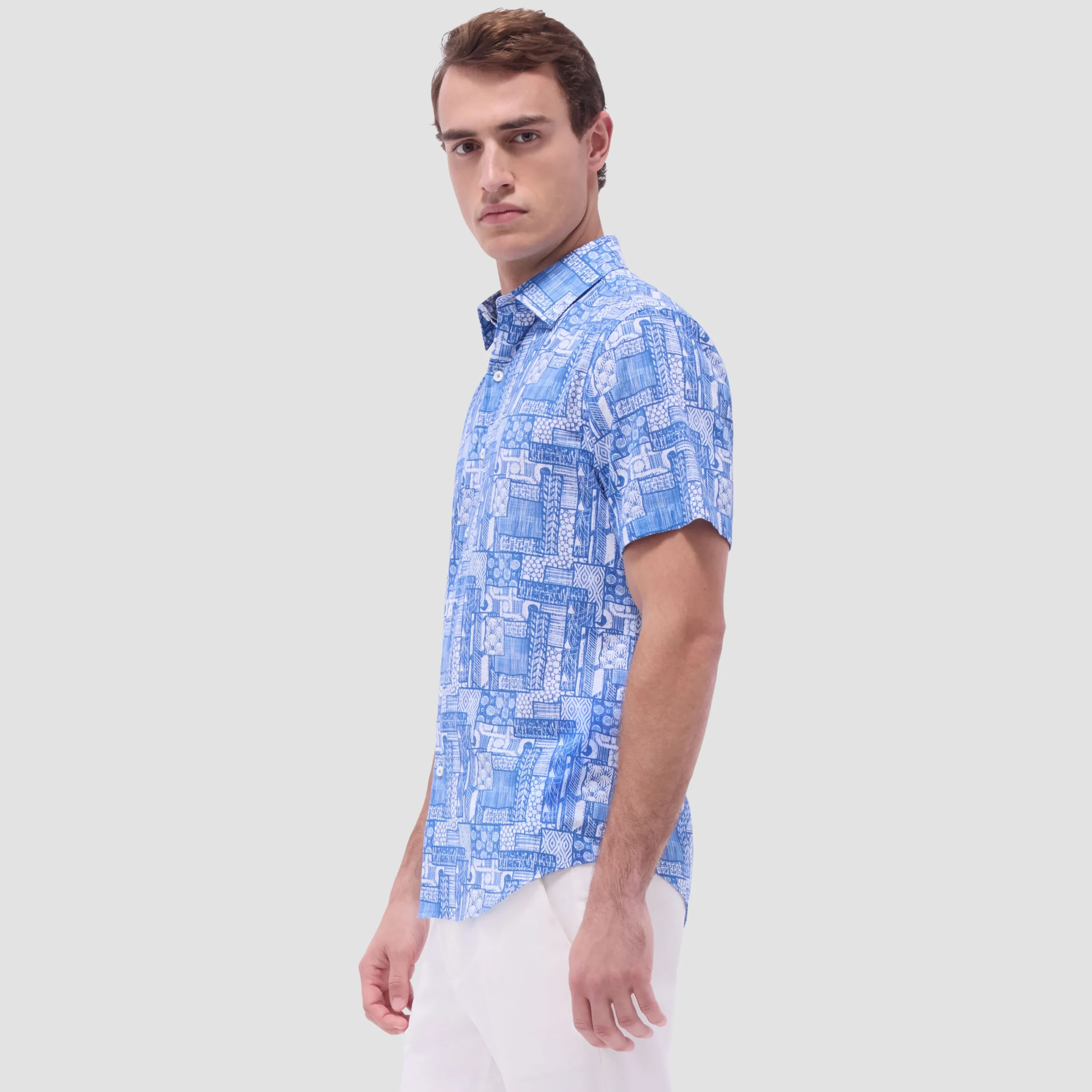 Orson Abstract Short-Sleeve Shirt