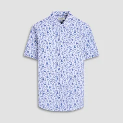 Orson Marine Life Seersucker Short-Sleeve Shirt