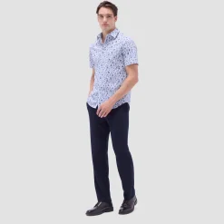 Orson Marine Life Seersucker Short-Sleeve Shirt