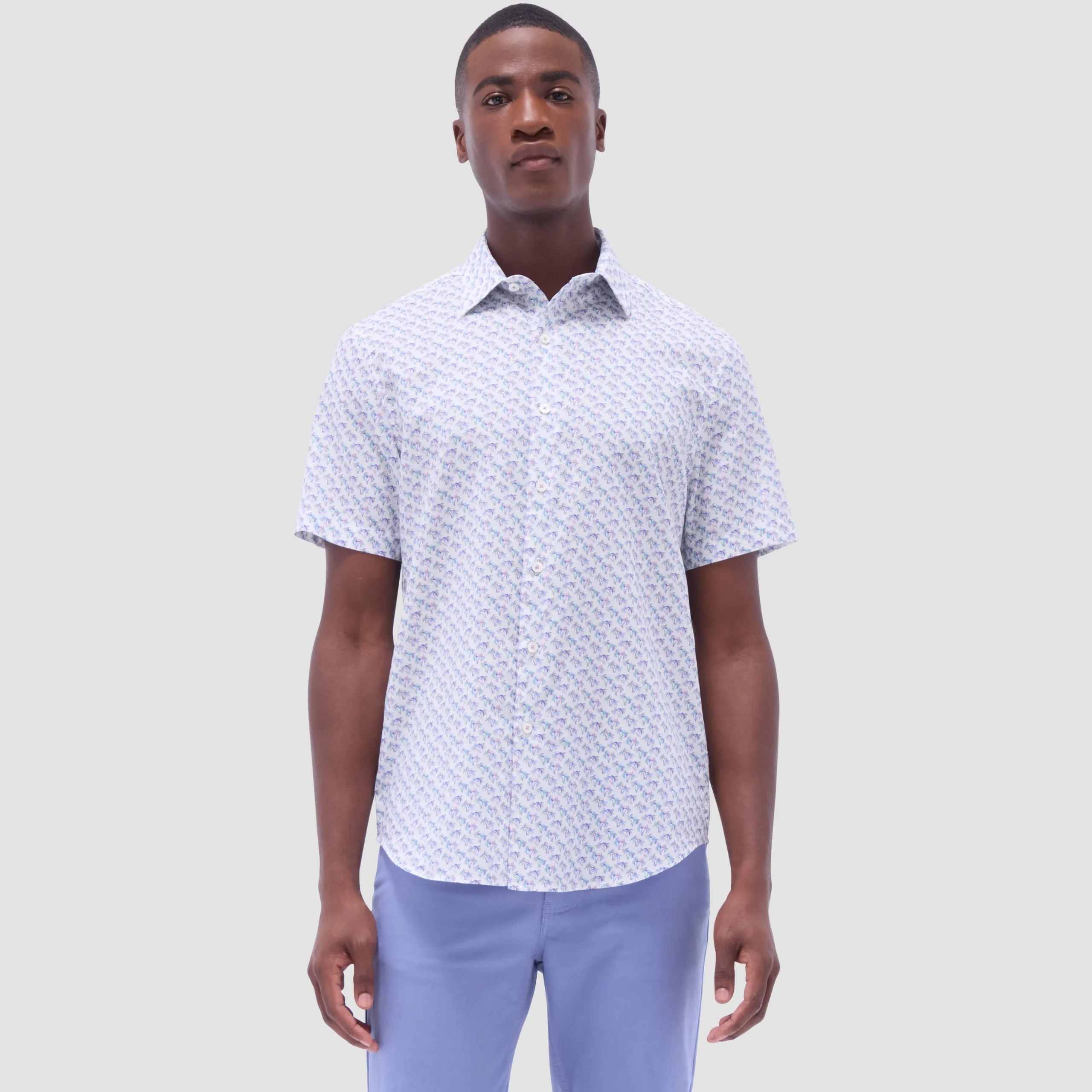 Orson Palm Tree Short-Sleeve Shirt