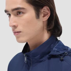 Packable Nylon Windbreaker Jacket