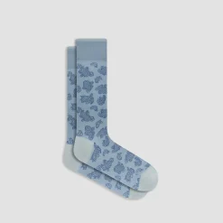 Paisley Mid-Calf Socks