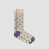 Paisley Mid-Calf Socks