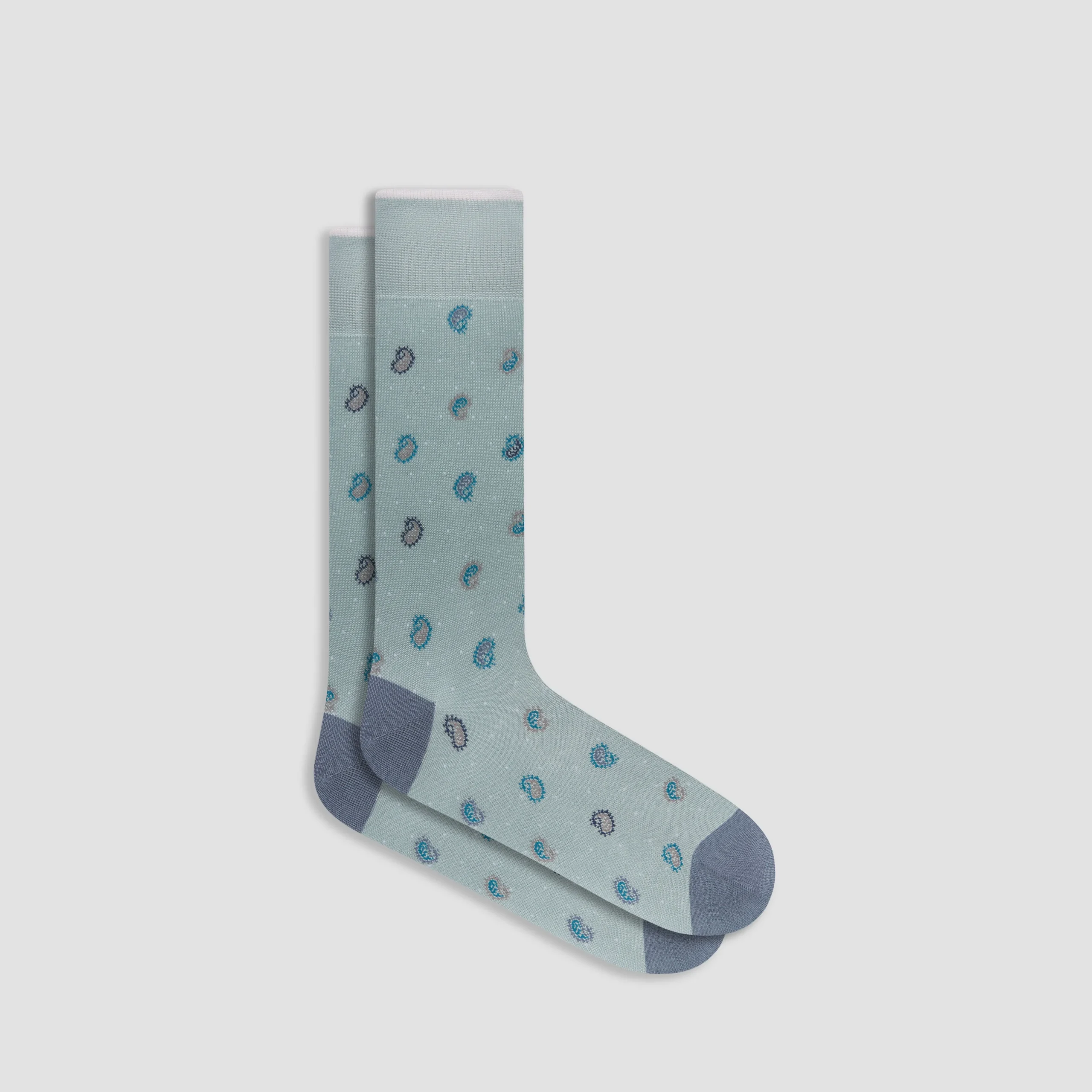 Paisley Mid-Calf Socks