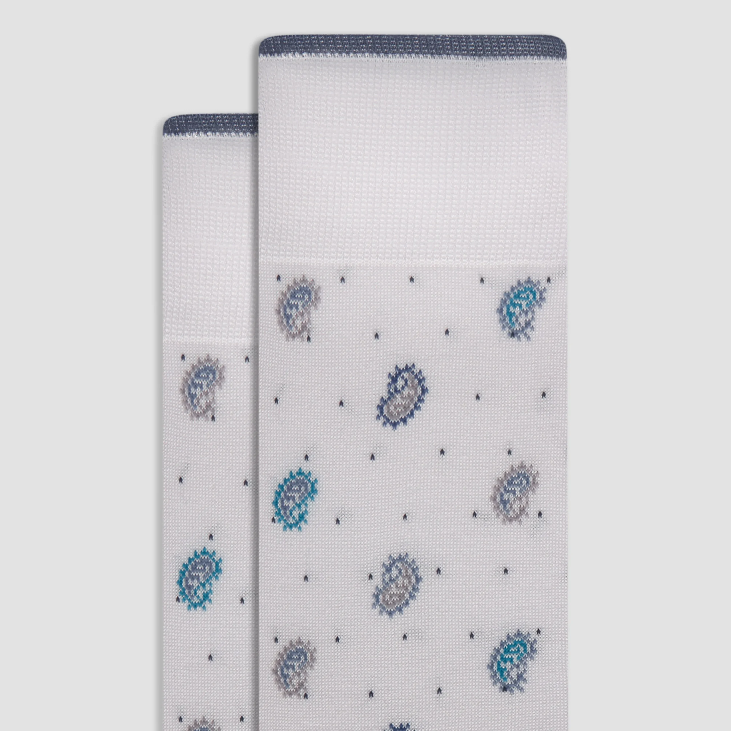 Paisley Mid-Calf Socks