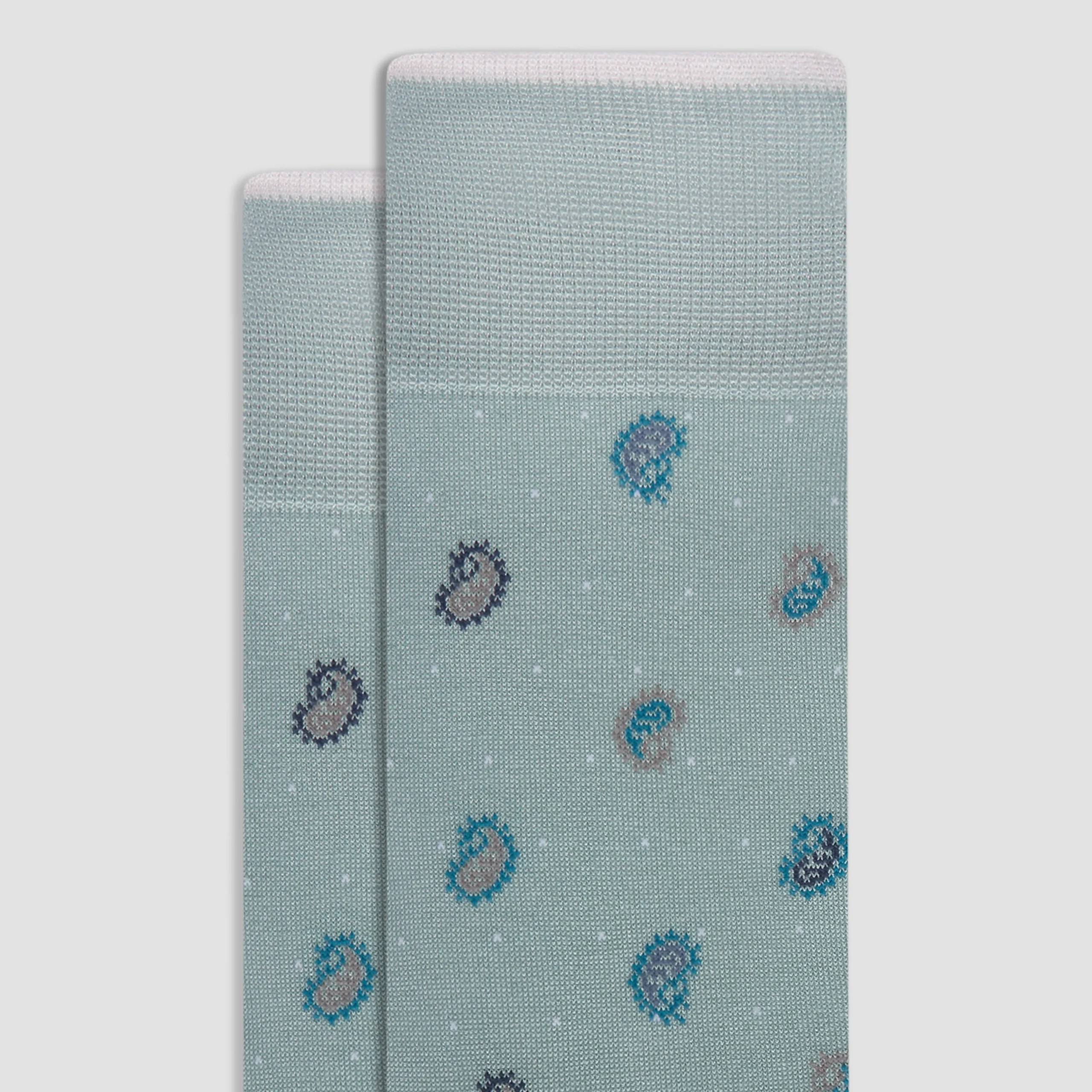 Paisley Mid-Calf Socks