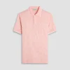 Palm Tree Jacquard Polo Shirt