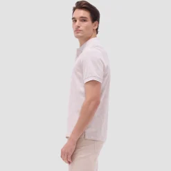 Palm Tree Jacquard Polo Shirt