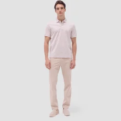 Palm Tree Jacquard Polo Shirt