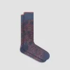 Palm Tree Melange Mid-Calf Socks
