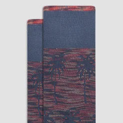 Palm Tree Melange Mid-Calf Socks