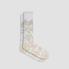Palm Tree Mid-Calf Socks