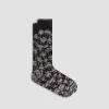 Palm Tree Mid-Calf Socks
