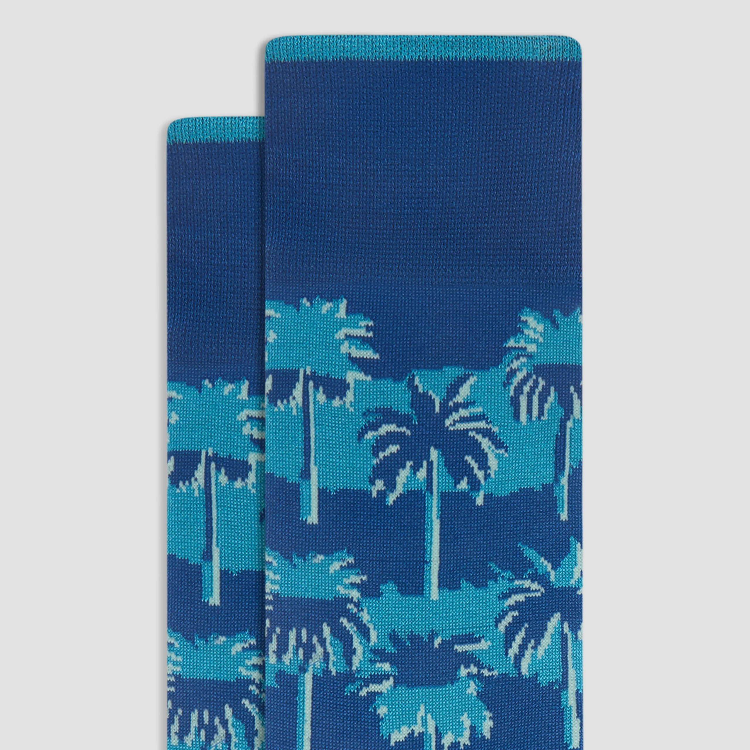 Palm Tree Mid-Calf Socks