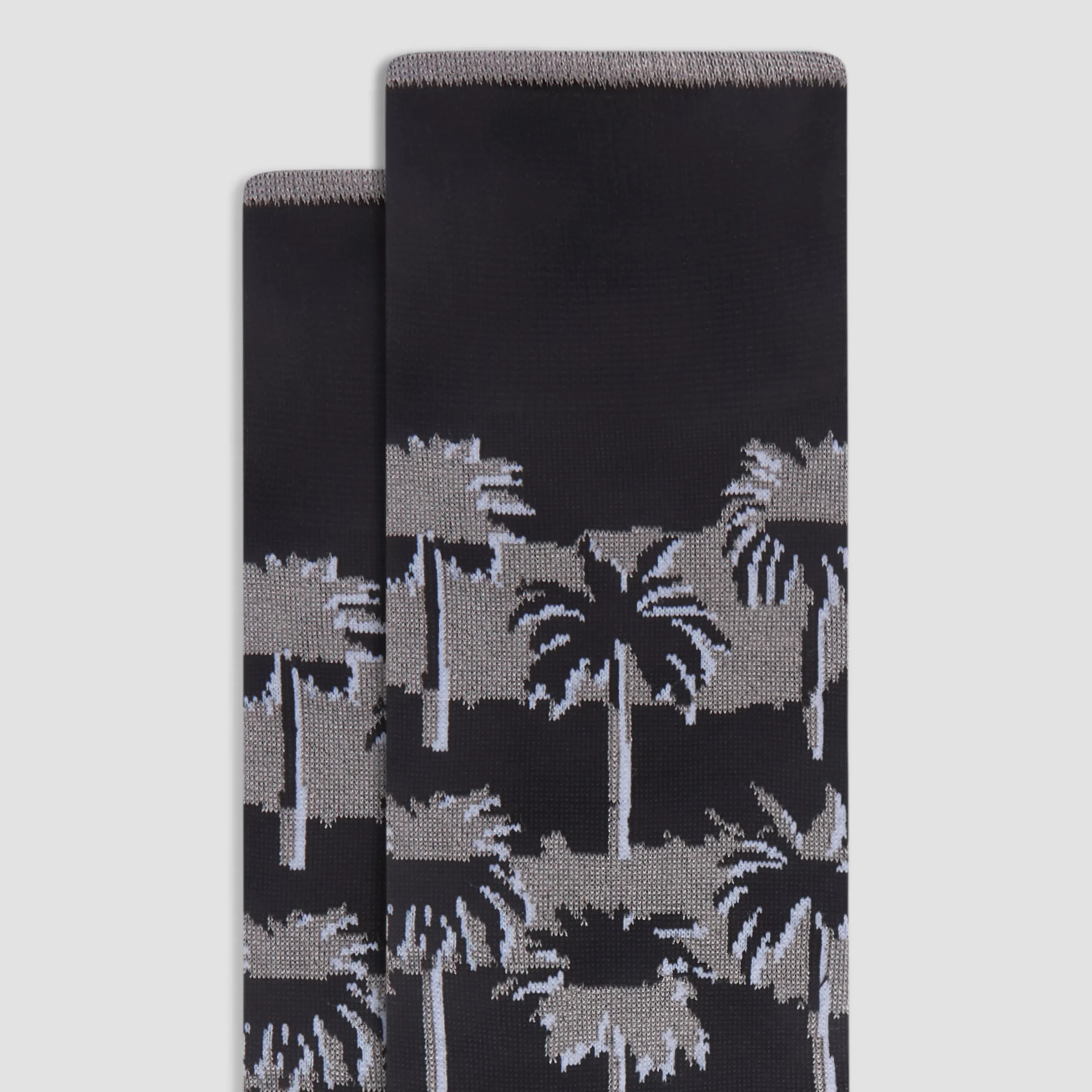 Palm Tree Mid-Calf Socks