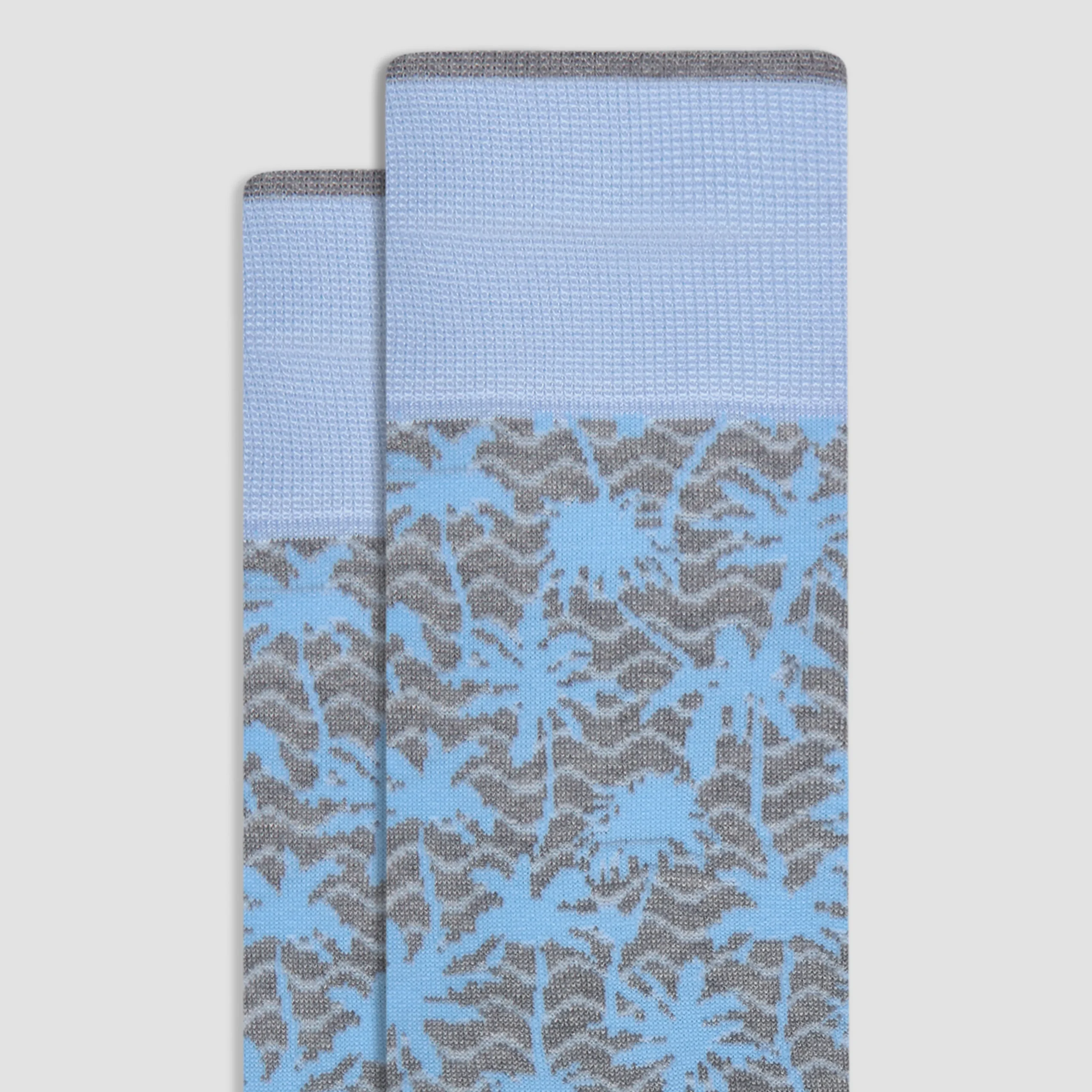 Palm Tree Mid-Calf Socks
