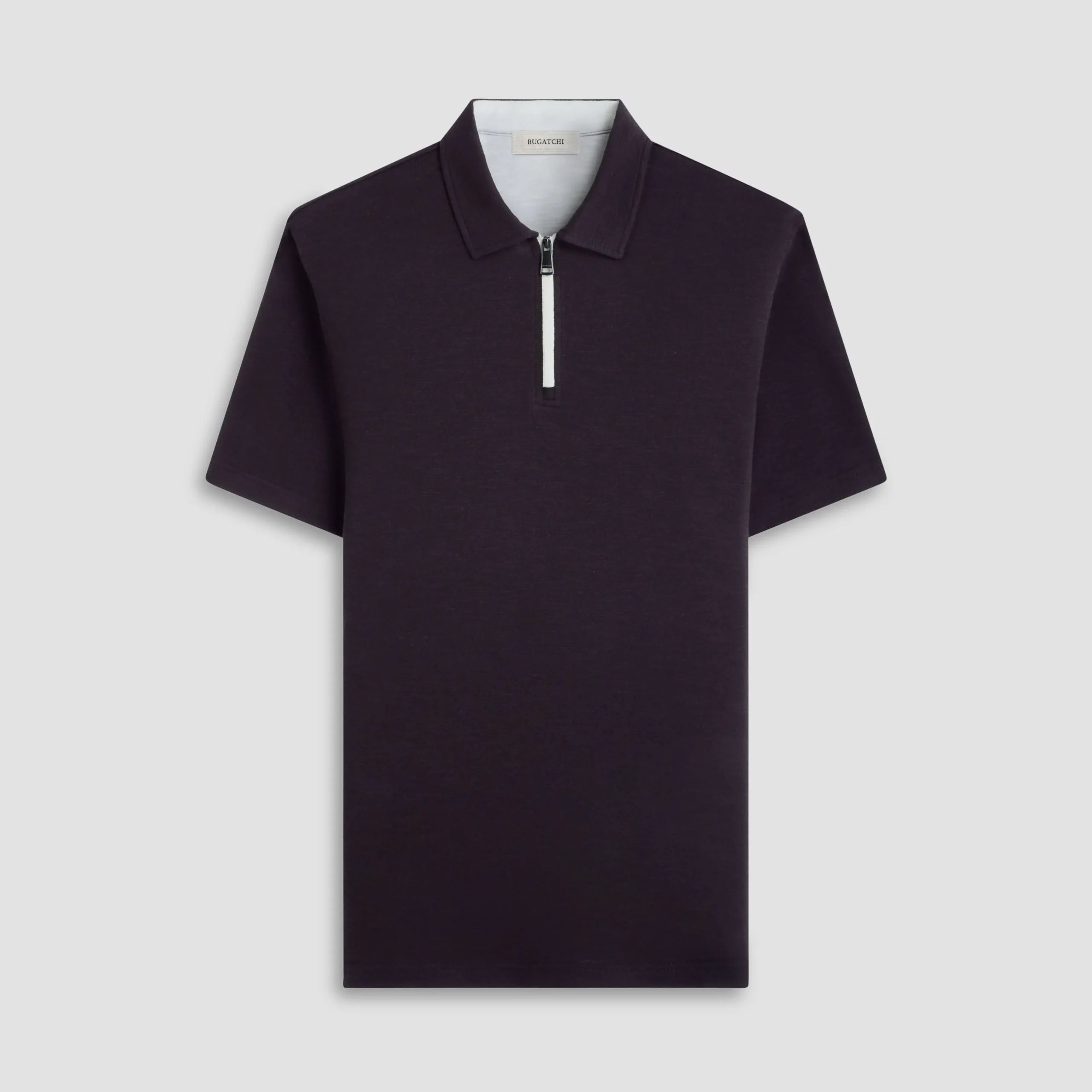 Performance Heather Quarter-Zip Polo Shirt