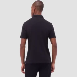 Performance Heather Quarter-Zip Polo Shirt