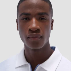 Performance Heather Quarter-Zip Polo Shirt
