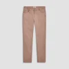 Preston Micro Basketweave Printed Five-Pocket Pants