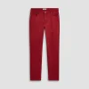 Preston Micro Basketweave Printed Five-Pocket Pants