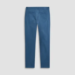 Preston Micro Basketweave Printed Five-Pocket Pants